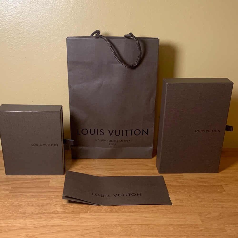 Bundle of 3 Louis Vuitton Bag & 2 Gift Bags
